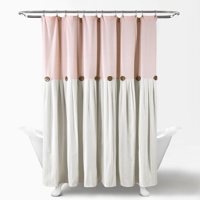 72" W x 72" L Ruya Single Shower Curtain