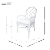 White Ryman Dining Chair