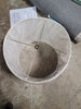 31 in. Vintage Gold Table Lamp with White Hardback Fabric Shade