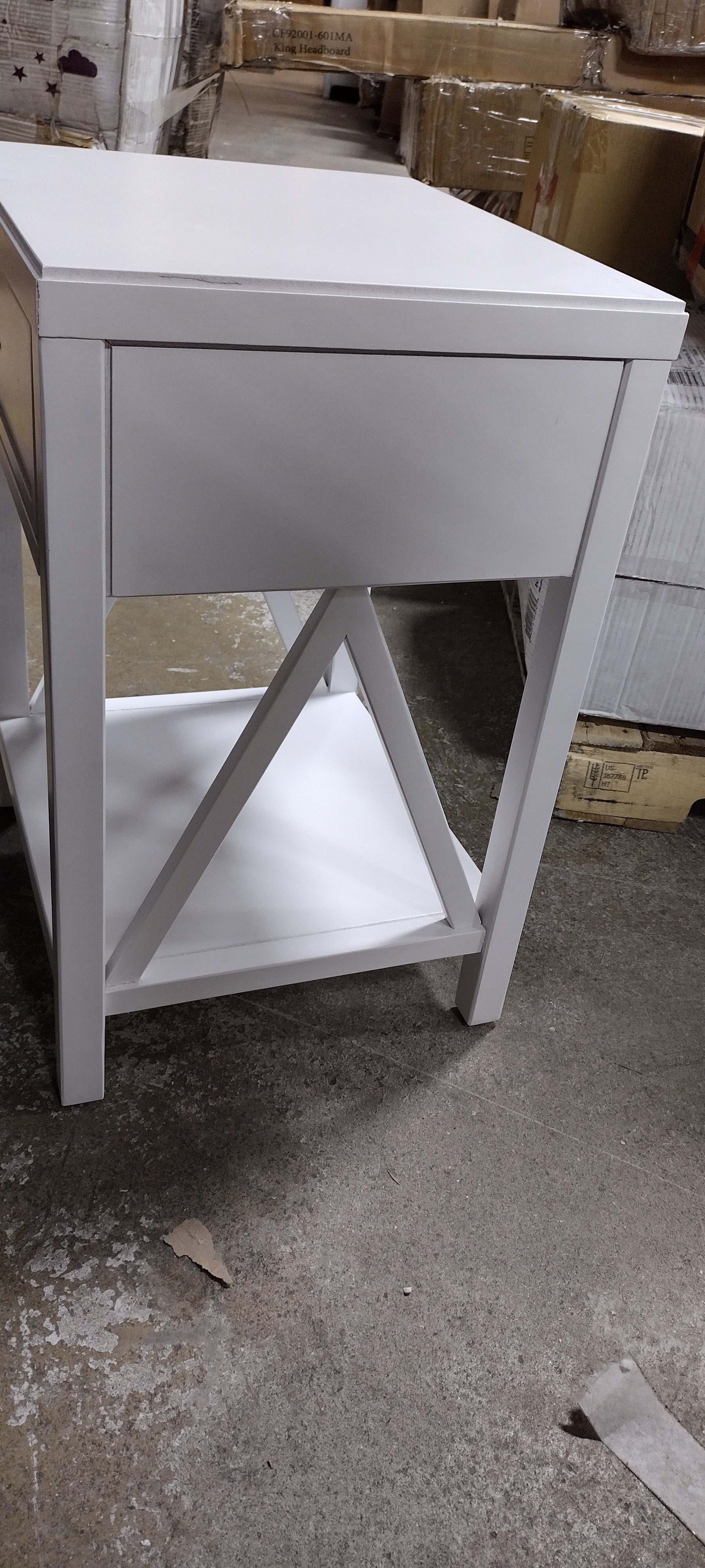 Nadeau Solid + Manufactured Wood Nightstand