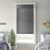 Cordless Semi-Sheer Gray-Brown Roman Shade Blinds (Set of 2)  #SA105