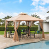 10 ft. x 10 ft. Steel Patio Gazebo  #SA1064