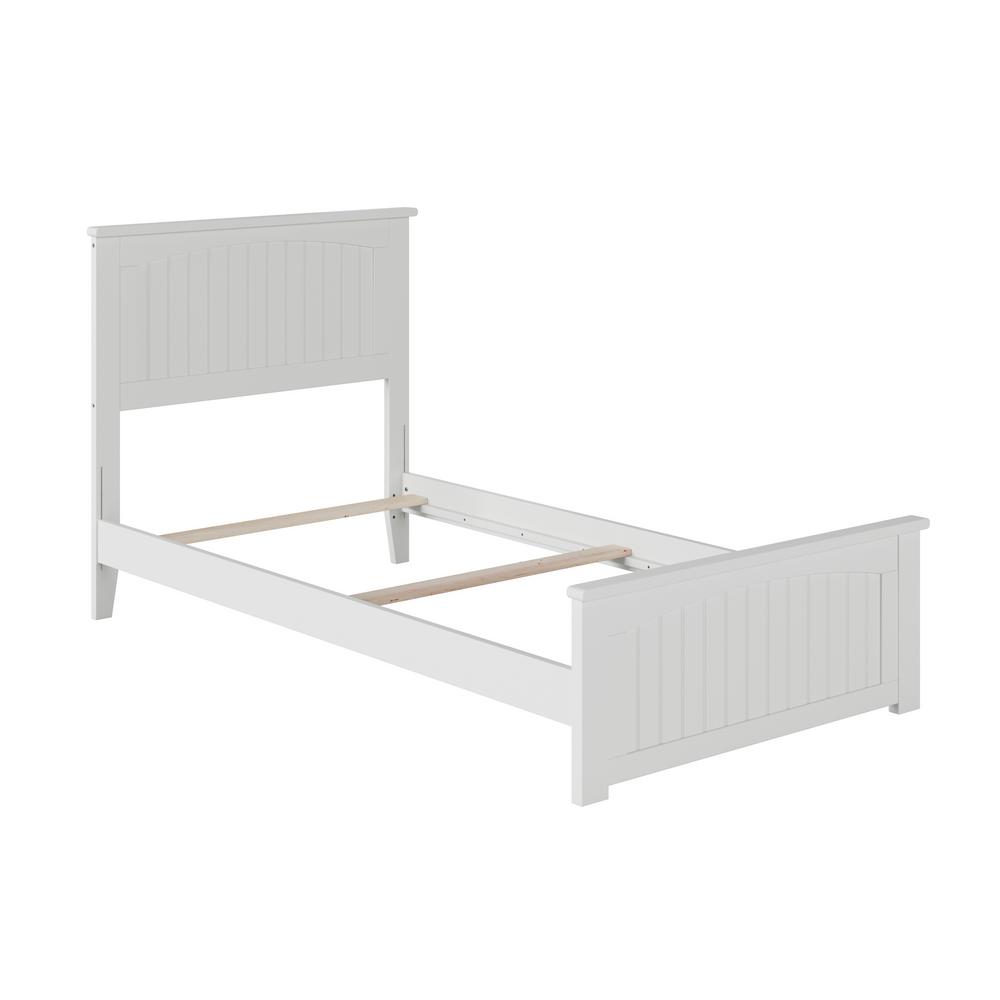 White Nantucket Twin Headboard and Footboard ONLY  #SA1222