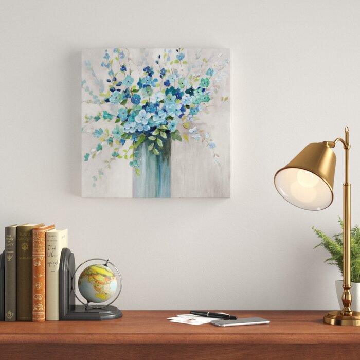 'Sea Isle Wildflowers' - Print on Wrapped Canvas  #SA1280