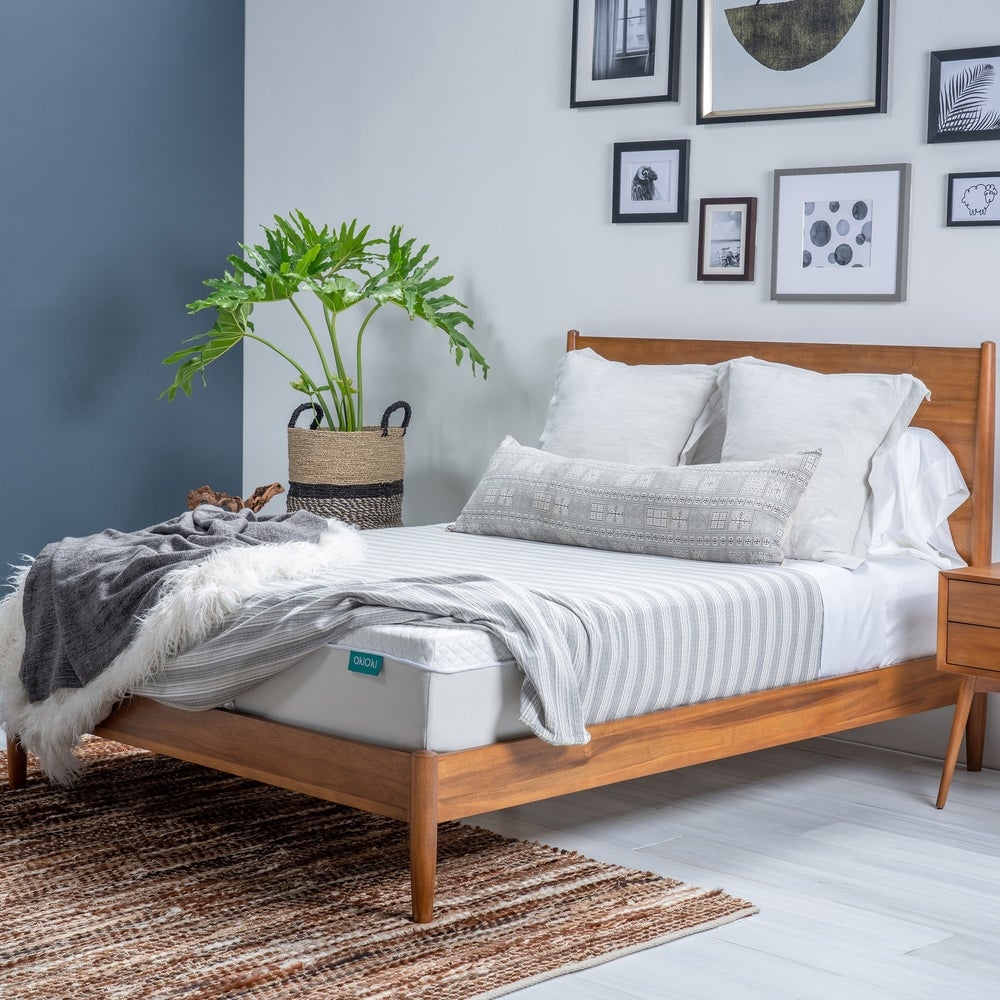 OkiOki 11" Queen Hybrid Foam-Encased Pocket Coil Mattress  #SA1435