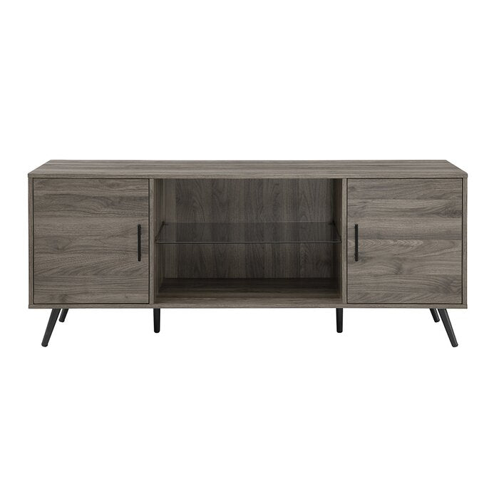 Slate Gray Glenn TV Stand for TVs up to 65"  #SA361