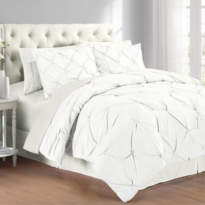 White Fulgham Comfort Set - King  #SA417