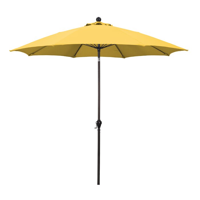 Yellow 9' Market Umbrella  #SA539