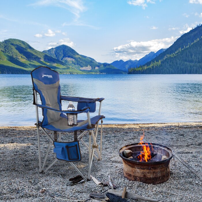 Blue Heavy Duty Folding Camping Chair (Set of 2)  #SA548
