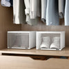 1-Pair Stackable Shoe Storage Boxes (Set of 6)  #SA555