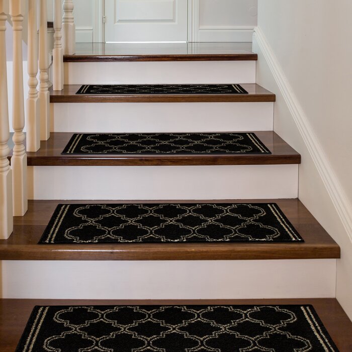 Black/Brown Ryley Stair Tread (Set of 2)  #SA579