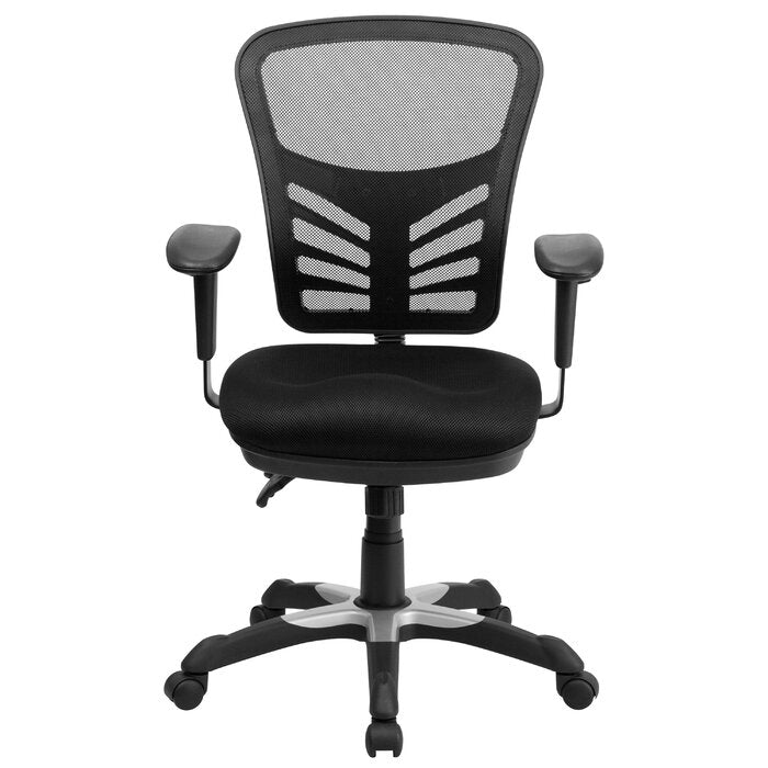 Black Billups Mesh Ergonomic Chair  #SA596