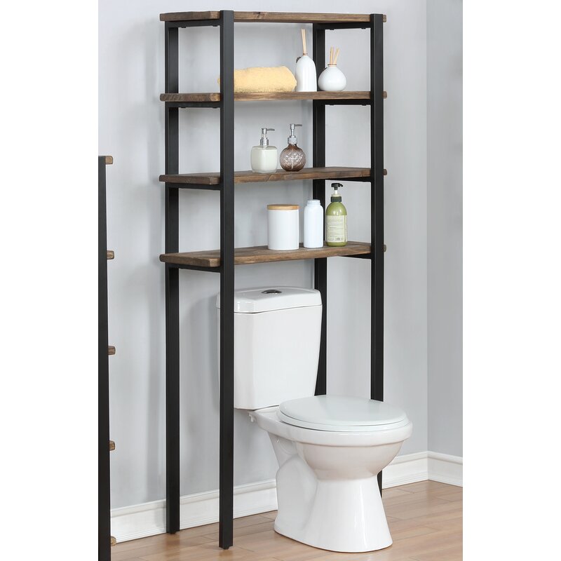 Steadman Solid Wood Over-the-Toilet Storage Shelf  #SA637