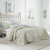 Laura Ashley Fawna Reversible Cotton Quilt Set - King  #SA664