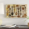 'Spoons and Forks' Print on Wrapped Canvas  #SA741