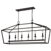 Carmen 6-Light Kitchen Island Linear Pendant  #SA761