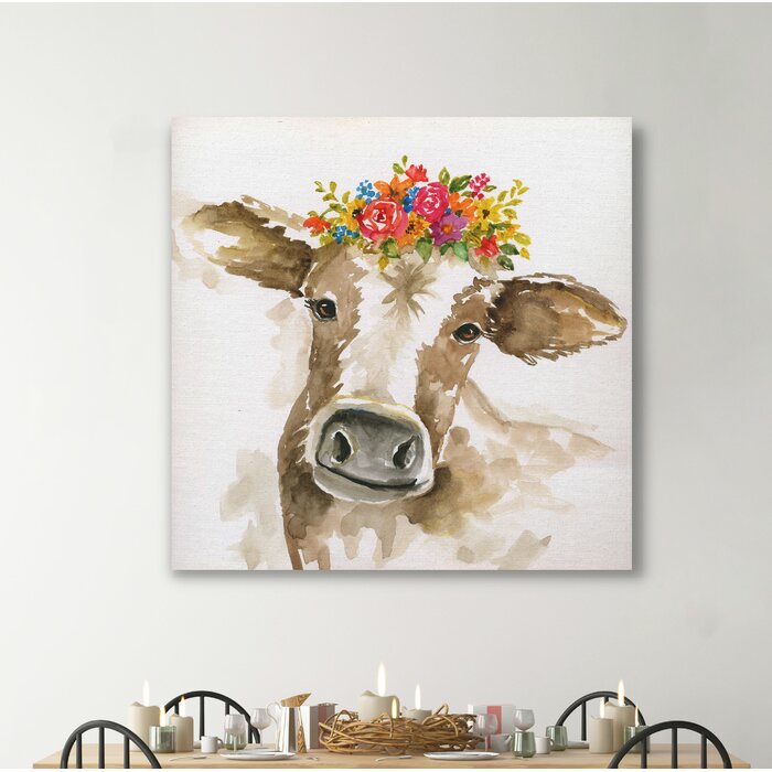 'Miss Daisy' - Painting on Wrapped Canvas  #SA830
