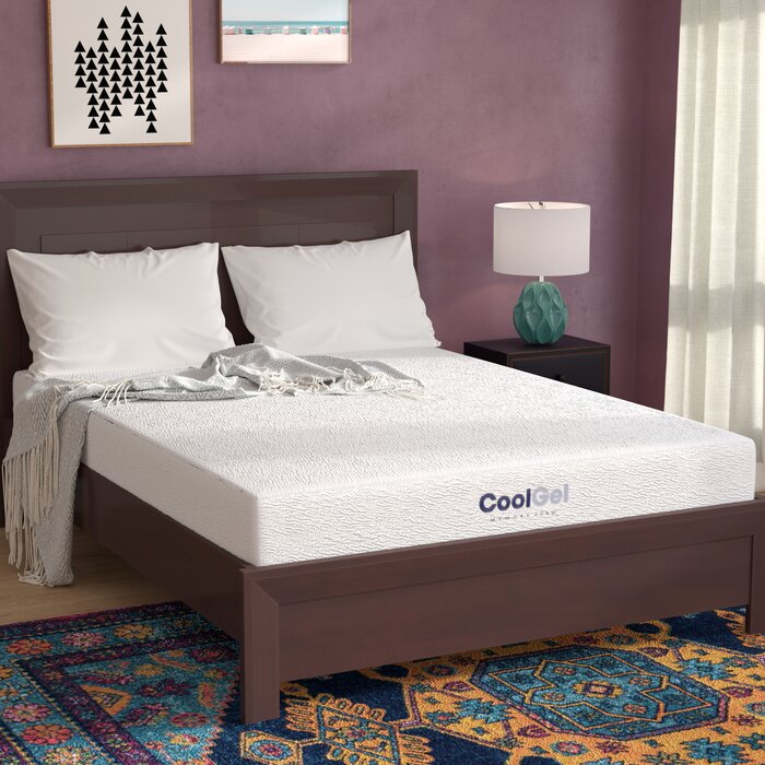 Cool Gel 8" Medium Gel Memory Foam Mattres - Twin XL  #SA840