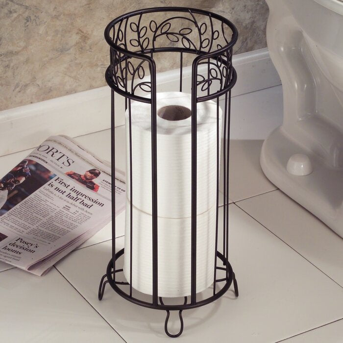 Augustine Free Standing Toilet Paper Roll Holder  #SA869