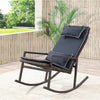Tremberth Outdoor Wicker Rocking Chair with Cushions  #SA888
