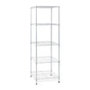 5-Tier Adjustable Shelving Unit with 250-lb Shelf Capacity, White K8592