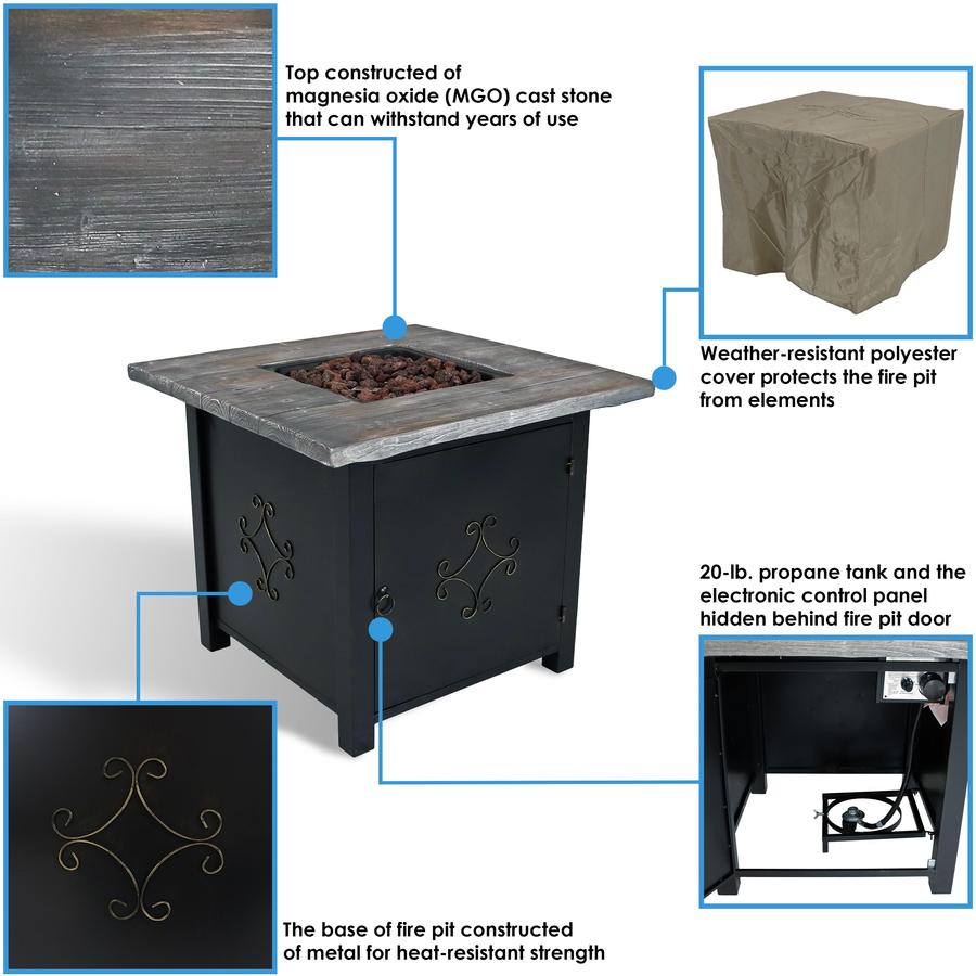 outdoor gas fire pit Dr248
