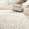 Safavieh Handmade Arctic Shag White Polyester 5' x 7'6