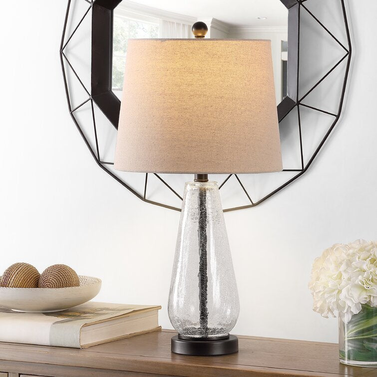 25.5" Clear Standard Lamp