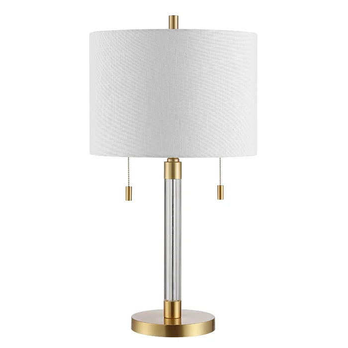26.5" Siler/Gold Standard Lamp