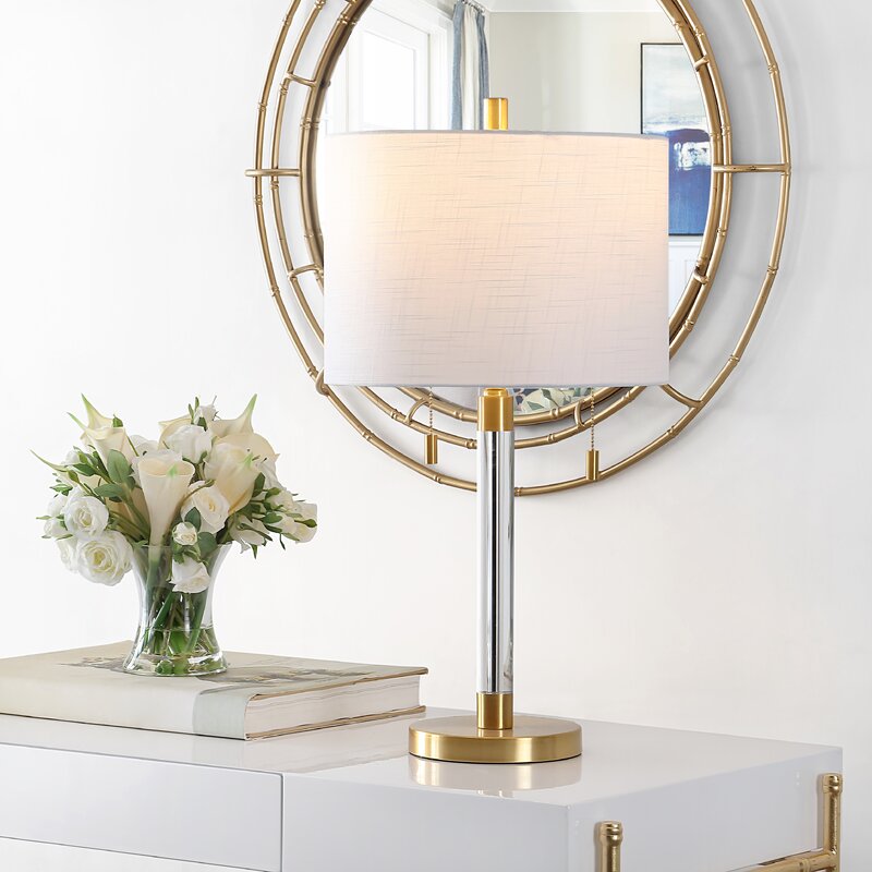 Safavieh 26.5" Siler/Gold Standard Lamp
