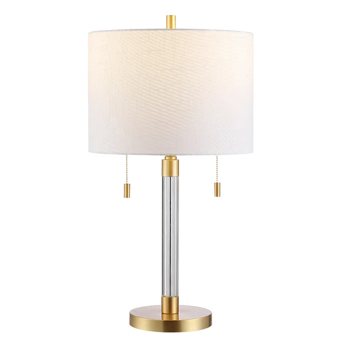 26.5" Siler/Gold Standard Lamp