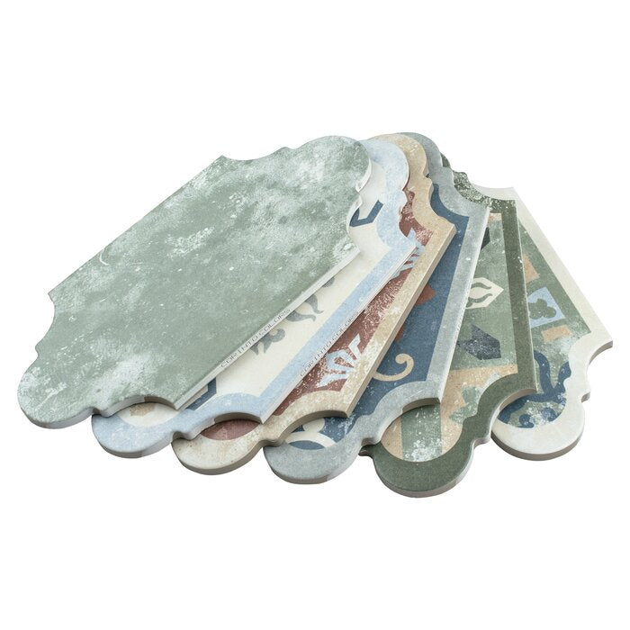 6 Boxes - Salvador 6" x 13" Porcelain Spanish Wall & Floor Tile - 56.58 Square Feet (#K5055 - 6 BOXES)