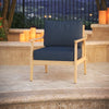 Sand & Stable™ 2 - Piece Outdoor Sunbrella® Seat/Back Cushion 25'' W x 26'' D