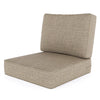 2 - Piece Outdoor Sunbrella® Seat/Back Cushion 25'' W x 26'' D (Set of 2)