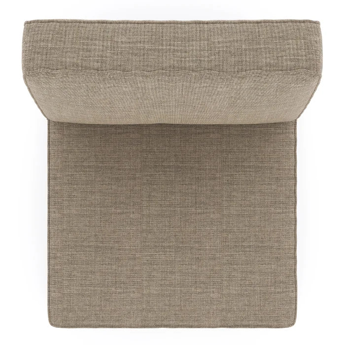 2 - Piece Outdoor Sunbrella® Seat/Back Cushion 25'' W x 26'' D (Set of 2)