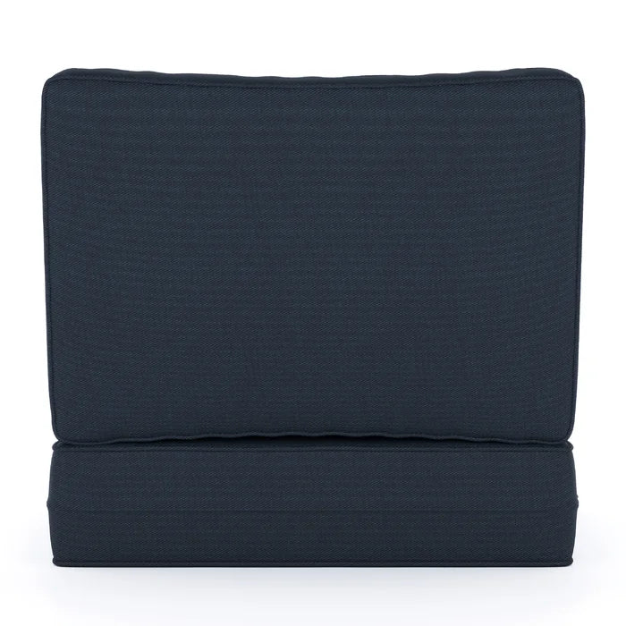 2 - Piece Outdoor Sunbrella® Seat/Back Cushion 25'' W x 26'' D