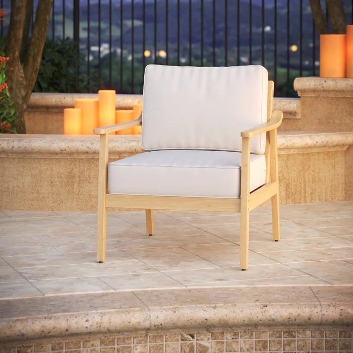 4 - Piece Outdoor Sunbrella® Seat/Back Cushion 25'' W x 26'' D
