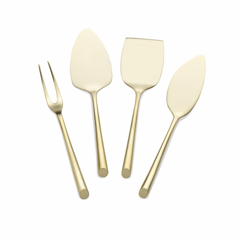 4 Piece Cheese Knife Set, B95-DS280