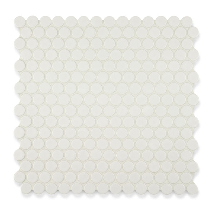 Savoy Classic 12" x 12" Penny Mosaic Tile