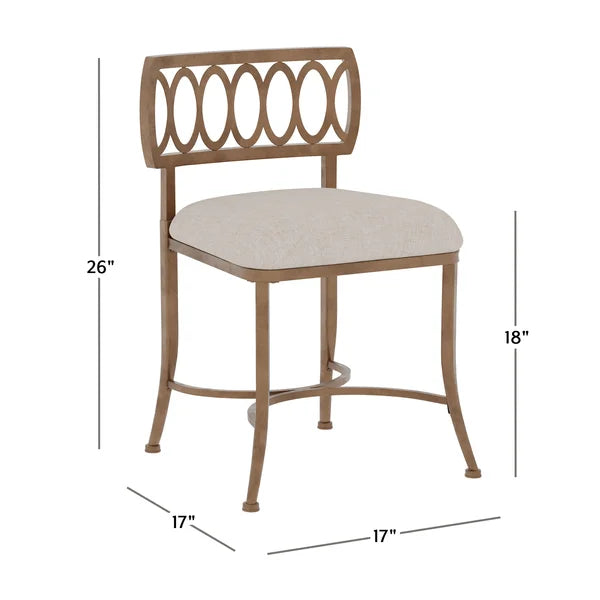 Scates shop vanity stool