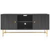 Black Schiffman TV Stand for TVs up to 65