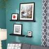 Black Schlemmer 4 Piece Wall Shelf Set K7800