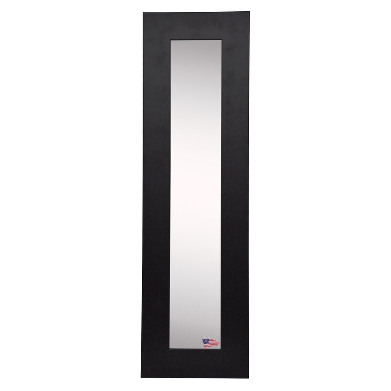 21.5" H x 9.5" W Black Scioli Modern Accent Mirror