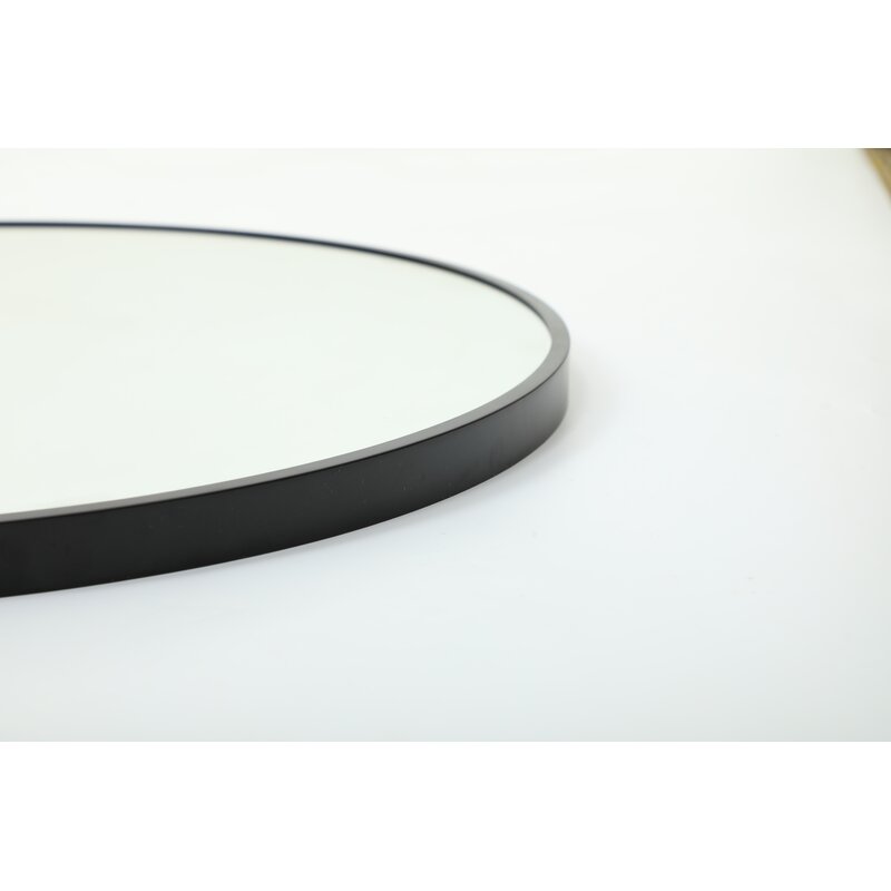 30" x 30" Black Sciortino Wall Mirror