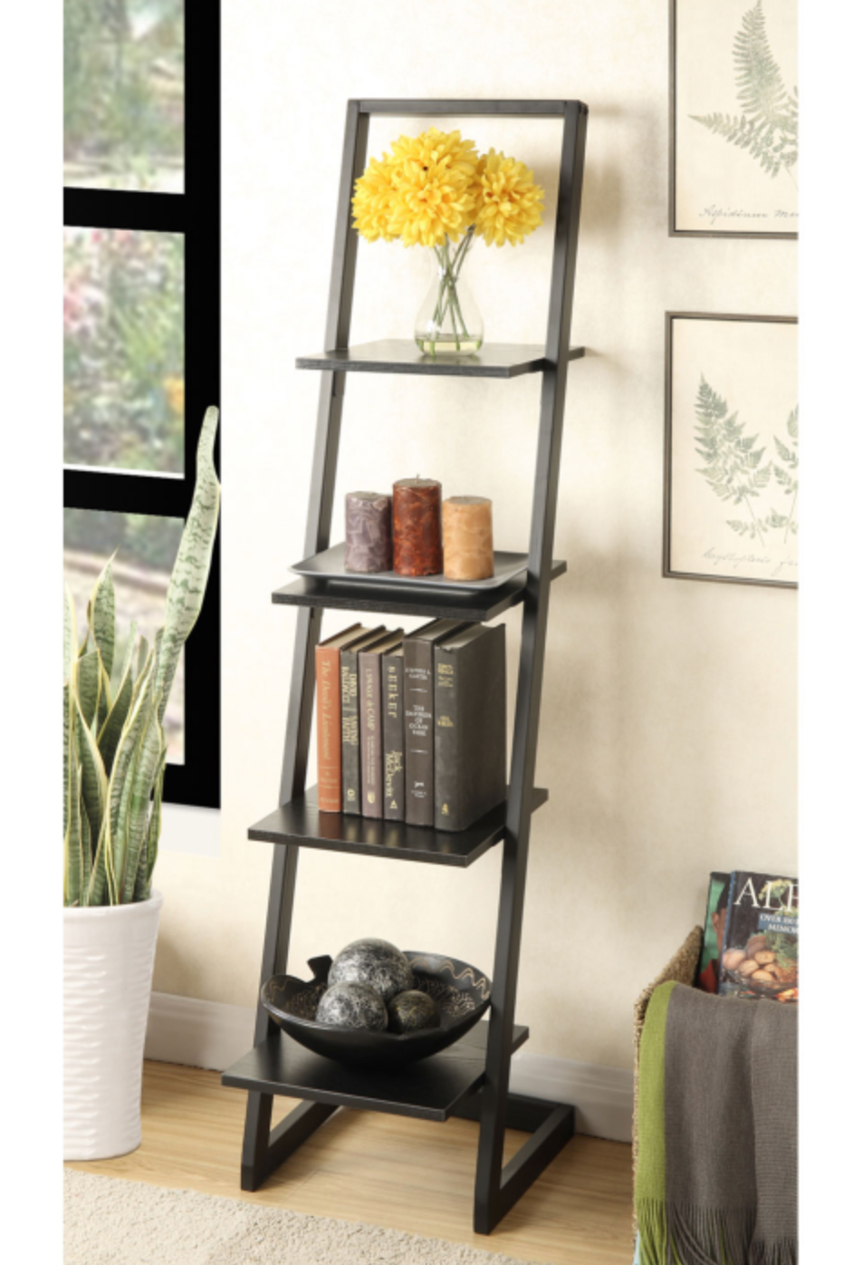 4 Tier Ladder Bookshelf Dr191