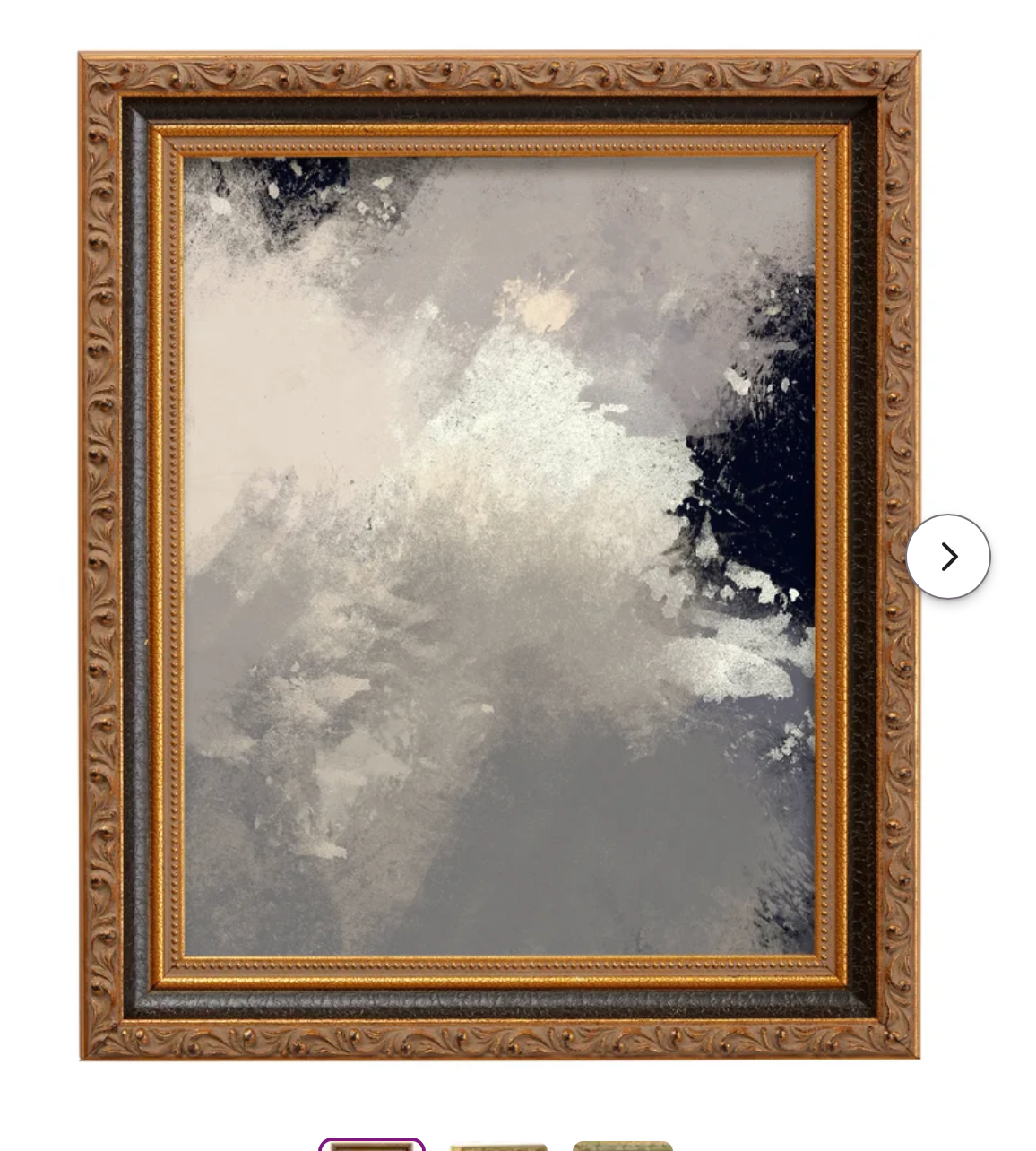 1.28" Wide Ornate Picture Frame