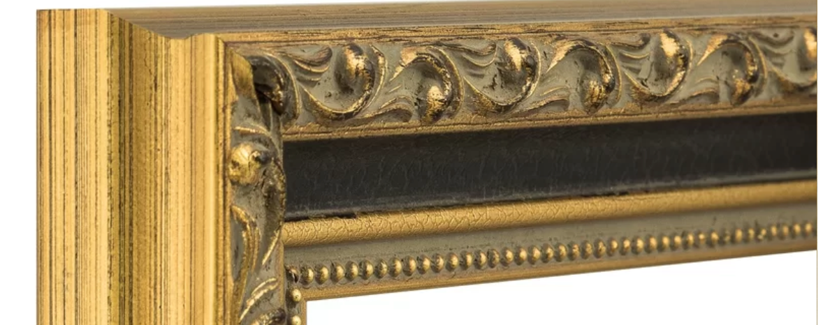 1.28" Wide Ornate Picture Frame