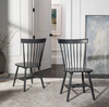 Set of 2 - Parker Dining Chairs, Grey (#127)