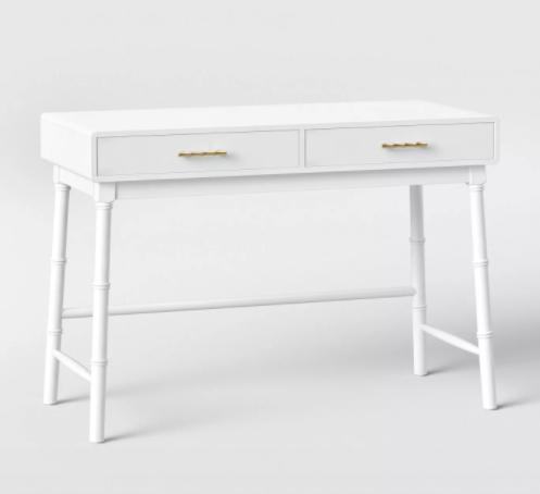 Oslari Painted Desk, White (#301)