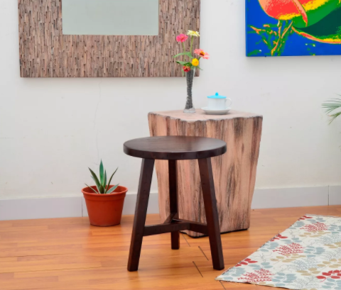 Chase End Table, Dark Brown (#296)